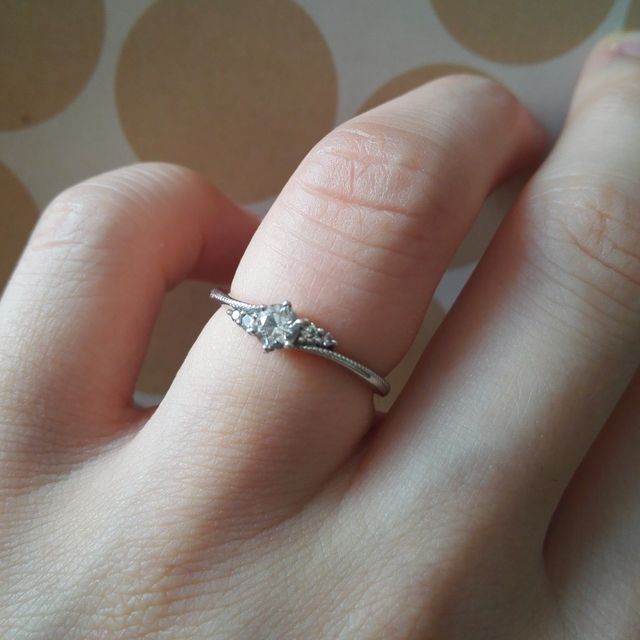 【Mariage ent(マリアージュエント)の口コミ】 上品で可愛さがあったので決めました。ミル打ちをしたらさらに上品に仕上…