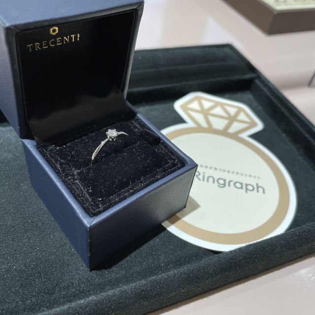 【TRECENTI(トレセンテ)の口コミ】 デザインと質とサービスが素晴らしかったです。どんなデザインが似合うか…