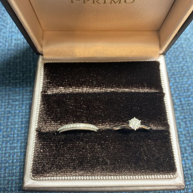 【アイプリモ(I-PRIMO)の口コミ】 結婚指輪めエタニティリングが欲しくて探していたところ、ミル打ちのエタ…