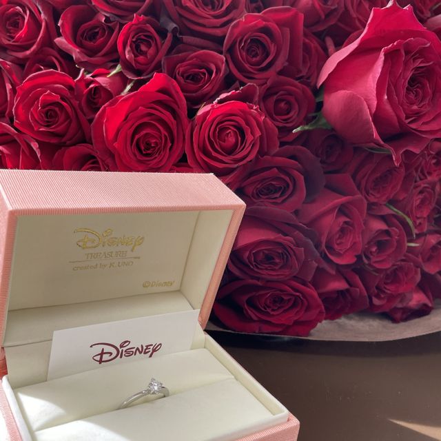 【ケイウノ ブライダル(K.UNO BRIDAL)の口コミ】 お互いディズニーが好きで、彼女の夢はケイウノさんのディズニーデザイン…