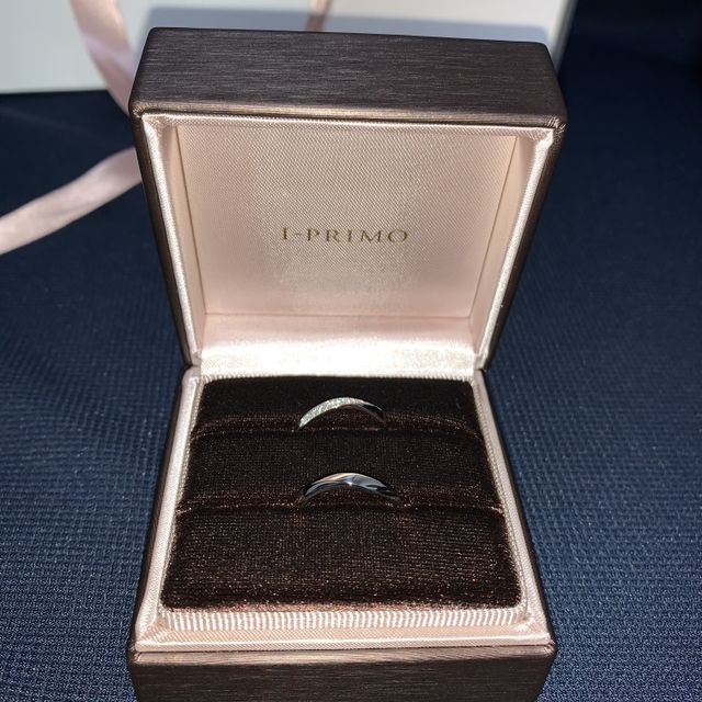 【アイプリモ(I-PRIMO)の口コミ】 指輪の決め手はもちろんデザインが素晴らしく輝きも他のお店とは全く違う…