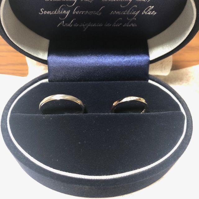 【Something Blue(サムシングブルー)の口コミ】 普段つけるものなのであまり派手すぎないものにした。青が好きなので、指…