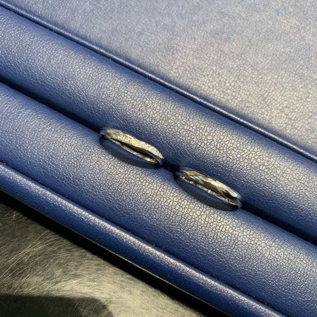 【銀座ダイヤモンドシライシの口コミ】 つけてみた時の指輪の煌めきがとても好きでした。デザインが豊富でとても…