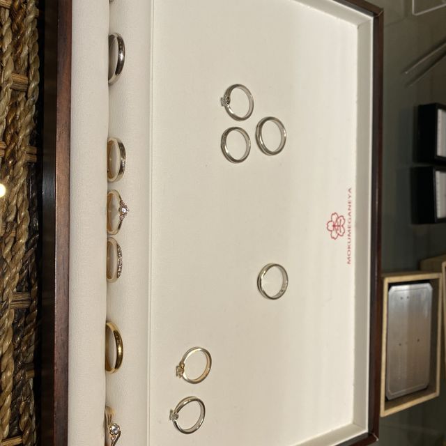 【杢目金屋(もくめがねや)の口コミ】 指輪のデザイン:他の指輪屋さんにはないようなデザインでとても可愛かった…