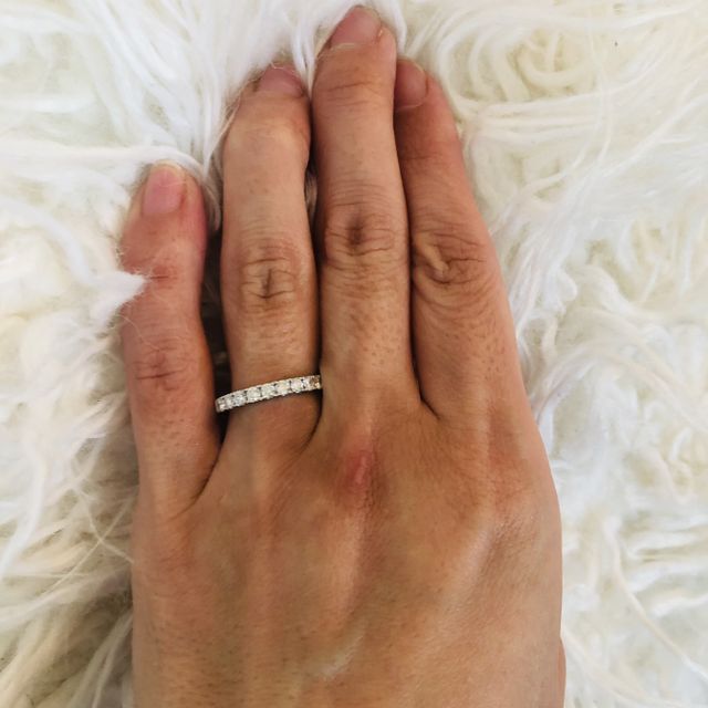 【MAGNOLIA WHITE JEWELRY(マグノリアホワイトジュエリー)の口コミ】 他有名ブランドもいくつか見ていたが、品質が有名ブランドと比べてもかな…