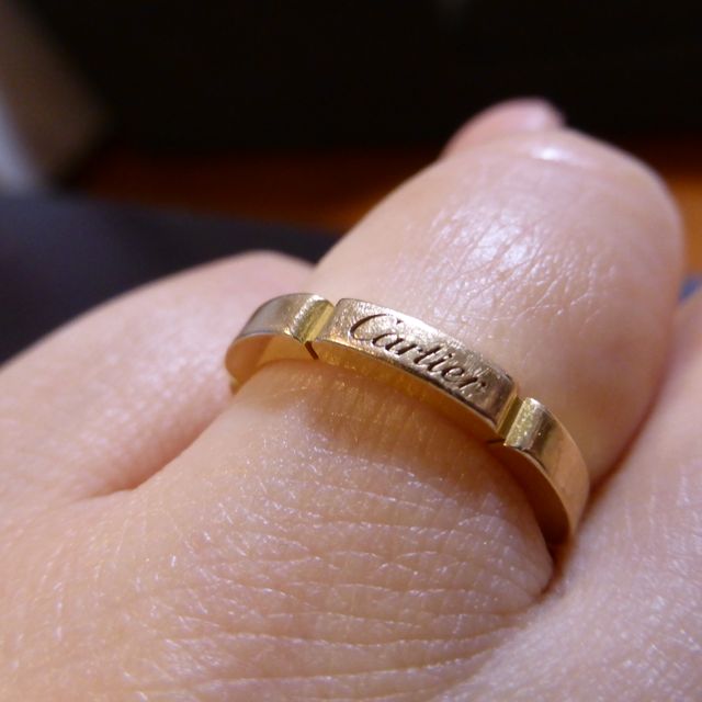 【カルティエ(Cartier)の口コミ】 凹凸があまりないので、洗い物や洗濯といった家事をするときでも邪魔にな…