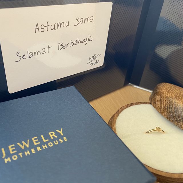 【JEWELRY MOTHERHOUSE BRIDAL(ジュエリーマザーハウスブライダル)の口コミ】 元々このMOTHER HOUSEさんの皮からできたカバンや財布の商品がとても好き…