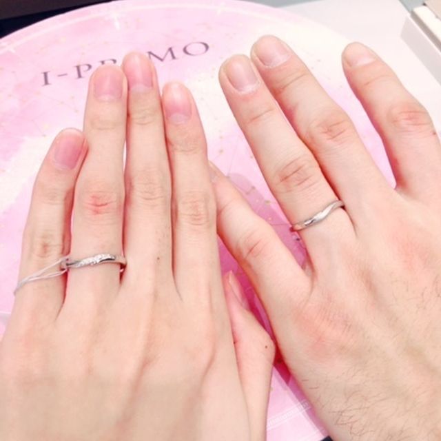 【アイプリモ(I-PRIMO)の口コミ】 普段付けていてもあまり主張しないようなシンプルで上品なものを希望して…