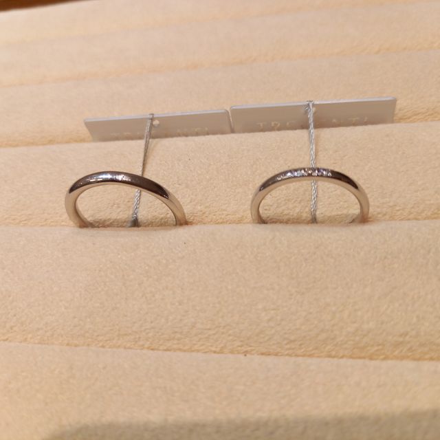 【TRECENTI(トレセンテ)の口コミ】 指輪の種類も多く、トレセンテさん以外にも３箇所まわって比べてみました…