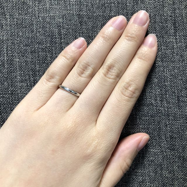 【4℃ BRIDAL(ヨンドシーブライダル)の口コミ】 ノーマルな指輪を選んだので、他社との差としては、
有名なブランドの安心…