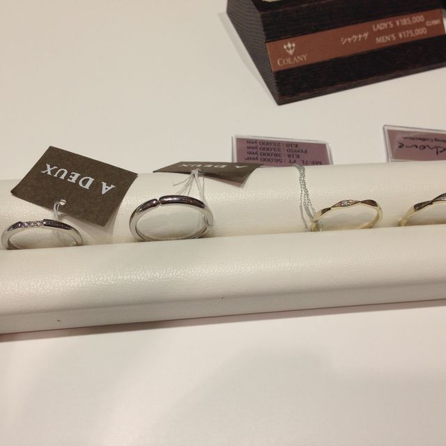 【TIARA(ティアラ)の口コミ】 パナジウムの指輪を探していたのですが、静岡県にはこの店舗しかないとの…