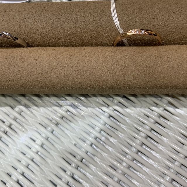 【Pulito(プリート)の口コミ】 ピンクゴールドで色が可愛かったのと、ダイヤが少し着いてて可愛かった。…