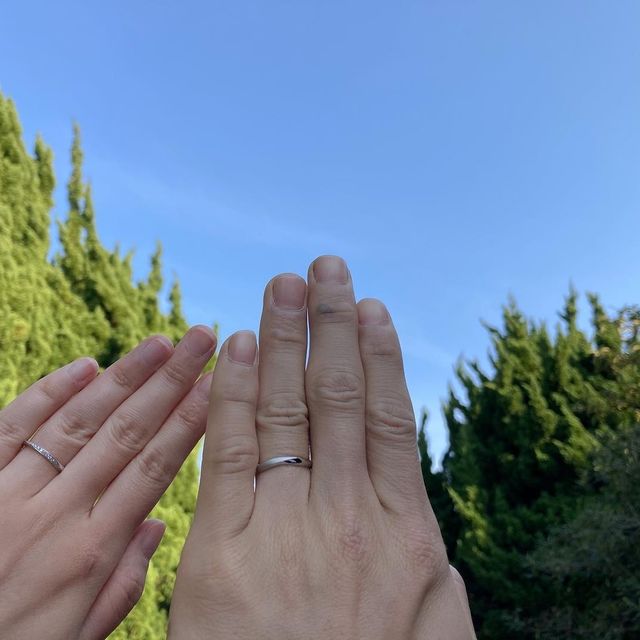 【銀座ダイヤモンドシライシの口コミ】 デザインがたくさんあり、自分の好みのデザインがあったこと。入籍日に間…