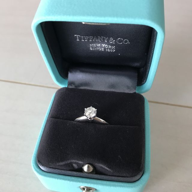 【ティファニー(Tiffany & Co.)の口コミ】 プロポーズをしてもらった後に、一緒に婚約指輪を選ぼうと言ってもらった…