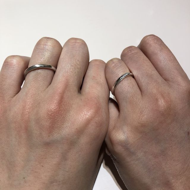 【TRECENTI(トレセンテ)の口コミ】 種類が豊富で選びやすかった。プラチナの純度も良く、ダイヤのカットも満…