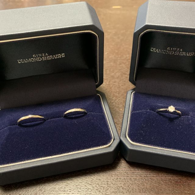 【銀座ダイヤモンドシライシの口コミ】 もともとシンプルでダイヤモンドがきれいな指輪を探していた。実際に見に…