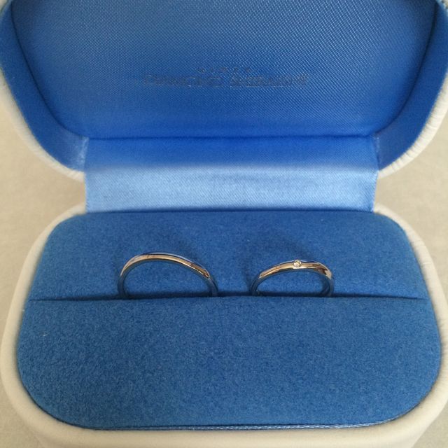 【銀座ダイヤモンドシライシの口コミ】  毎日身につけていたいので、ずっとはめていても違和感がないもの、シンプ…