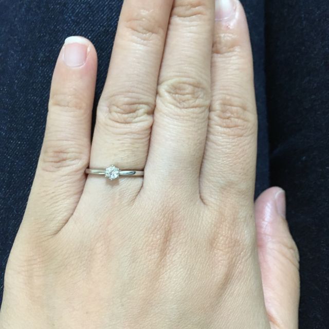 【アイプリモ(I-PRIMO)の口コミ】 お店の方が丁寧に接客して下さいました。
ゴールドのリングで可愛い感じの…