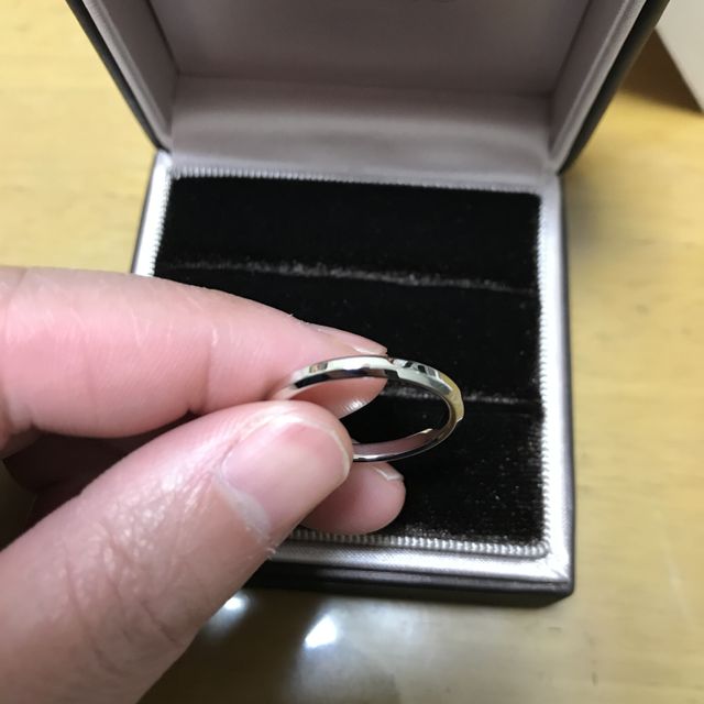 【アイプリモ(I-PRIMO)の口コミ】 結婚指輪はあらかじめ3種類ほどに絞って入店したのですが、実際に見させて…