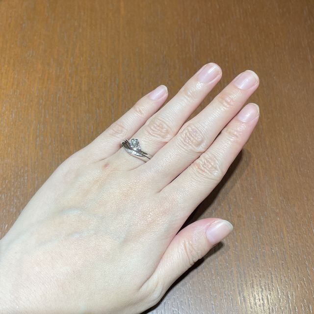 【TRECENTI(トレセンテ)の口コミ】 とにかく可愛さ！婚約指輪も普段使い出来そうです。
欲しいイメージを決め…