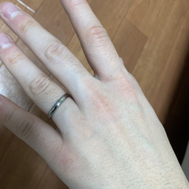 【SORA(ソラ)の口コミ】 妻が金属アレルギーであり、自分も常に指環をつけたいと思ったため、頑丈…
