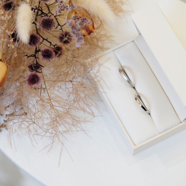 【THREE TREES(スリーツリーズ)の口コミ】 オーダメイドで自分たちのこだわりの指輪作りができるので、思い出に残る…