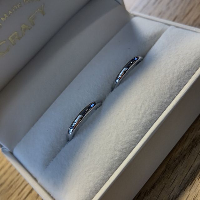 【CRAFY(クラフィ)の口コミ】 結婚指輪は手作りにしたい！と以前より決めていました。私たちのイメージ…