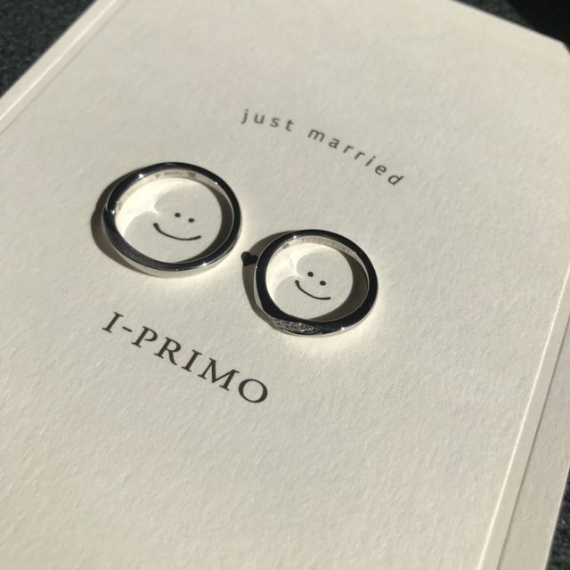 【アイプリモ(I-PRIMO)の口コミ】 細すぎず、太すぎないデザインを探していて、指にはめたらぴったりだった…