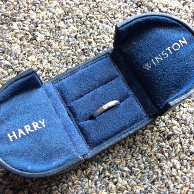 【ハリー・ウィンストン(Harry Winston)の口コミ】 指輪の決め手は、夫(当時は婚約者)がこのブランドのデザインを気に入った…