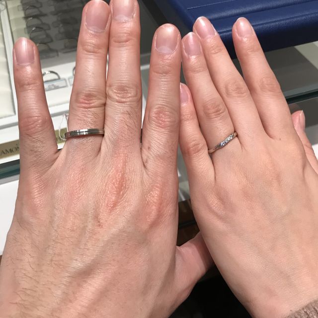 【銀座ダイヤモンドシライシの口コミ】 結婚指輪という、一生、かつあらゆる場面でも常に装着するものにふさわし…