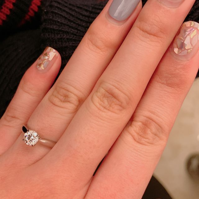 【エクセルコダイヤモンド(EXELCO DIAMOND)の口コミ】 0.5ct以上がよく、婚約指輪に関してはあまりつかないだろうということから…