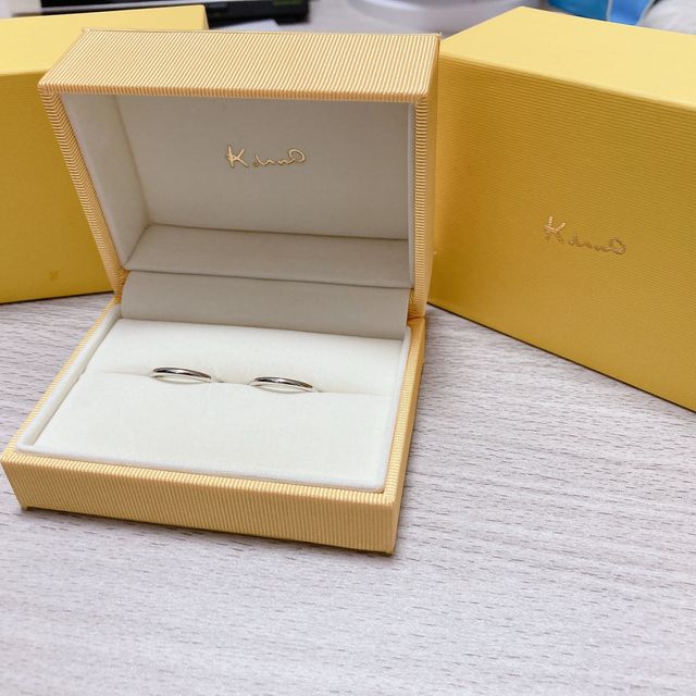 【ケイウノ ブライダル(K.UNO BRIDAL)の口コミ】 値段と素材の価値が1番の理由でした。また購入後のサービスに対応している…