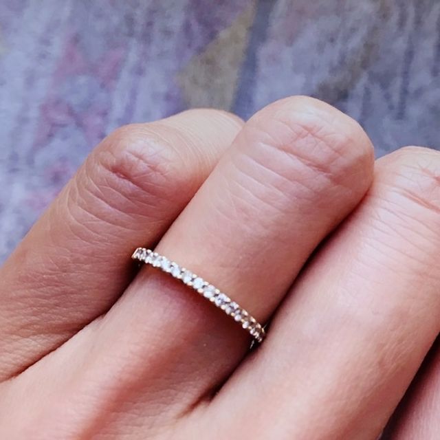 【Ponte Vecchio(ポンテヴェキオ)の口コミ】 予算内に収まるリングを探して、こちらに辿り着きました。ハーフなので価…