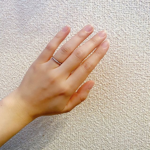 【ティファニー(Tiffany & Co.)の口コミ】 指輪のデザインと、何より、接客してくださった担当の方が丁寧で好印象で…