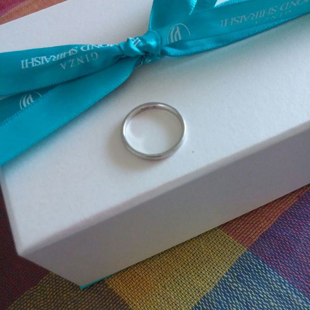 【銀座ダイヤモンドシライシの口コミ】 もともと指輪をつける習慣もなく、装着感の強いものが苦手だったのと、仕…