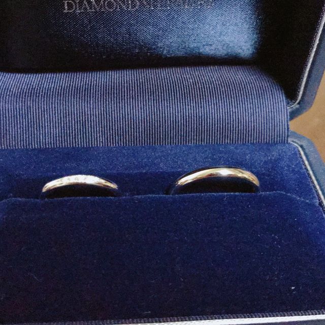 【銀座ダイヤモンドシライシの口コミ】 ダイヤなしからハーフエタニティまでいろいろ試着してみましたが、ほどよ…