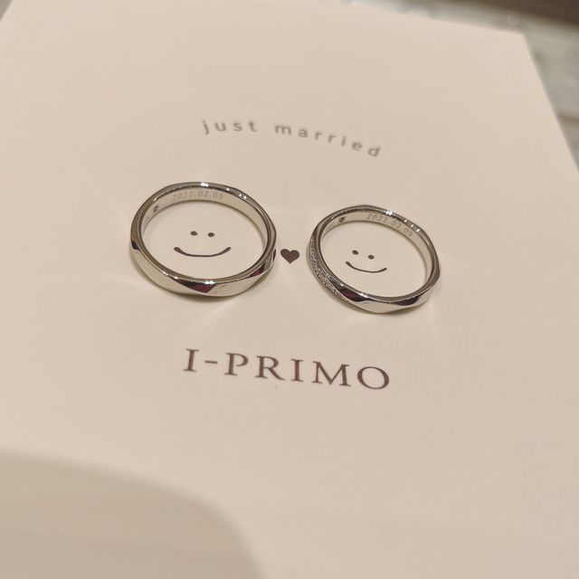 【アイプリモ(I-PRIMO)の口コミ】 カットが入っていて、キレイに見えたのと、
ペアでみても可愛いから、こち…