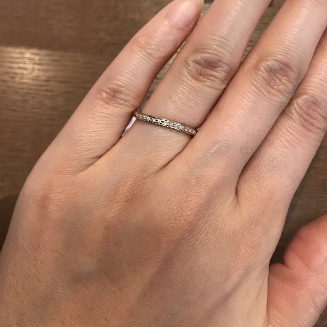 【ノナカジュエリーの口コミ】 先に他店で見ていた好きなデザインの指輪と似ているデザインもあり、価格…