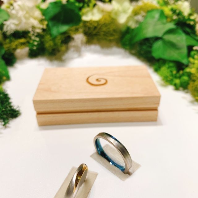 【SORA(ソラ)の口コミ】 自分たちの想いをその場でデザインを描いて指輪の形にしてもらえ、色々な…