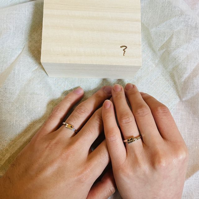 【ichi(イチ)の口コミ】 鋳造ではなく鍛造の結婚指輪が欲しくてたどり着いたのがichi。和風テイス…
