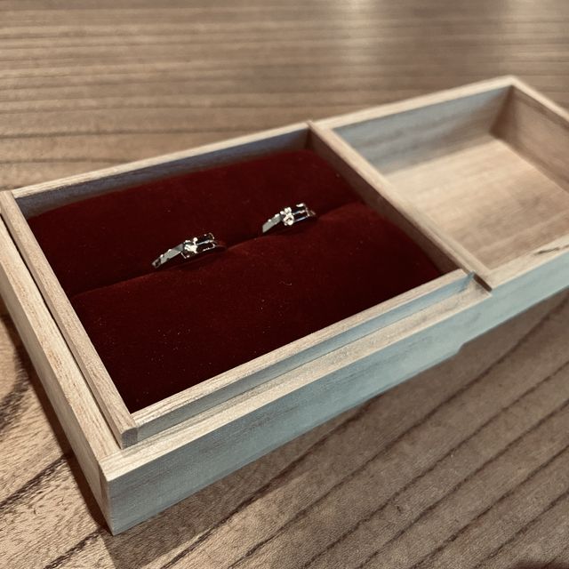 【ichi(イチ)の口コミ】 鋳造ではなく鍛造の結婚指輪が欲しくてたどり着いたのがichi。和風テイス…
