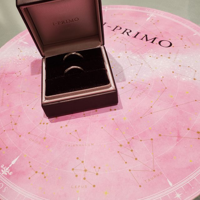 【アイプリモ(I-PRIMO)の口コミ】 あまり細すぎず、石は小さめで可愛いデザインでストレートかウェーブ型を…