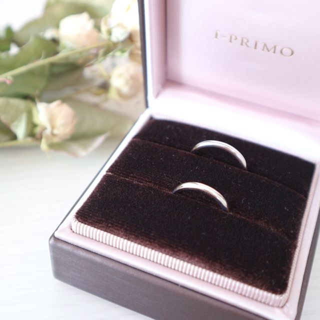 【アイプリモ(I-PRIMO)の口コミ】 ウェーブのデザインやダイヤモンド有りなど、いろいろ試着して悩みました…