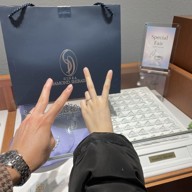 【銀座ダイヤモンドシライシの口コミ】 家族におすすめと紹介され行ってみたところ店の雰囲気、お値段、デザイン…