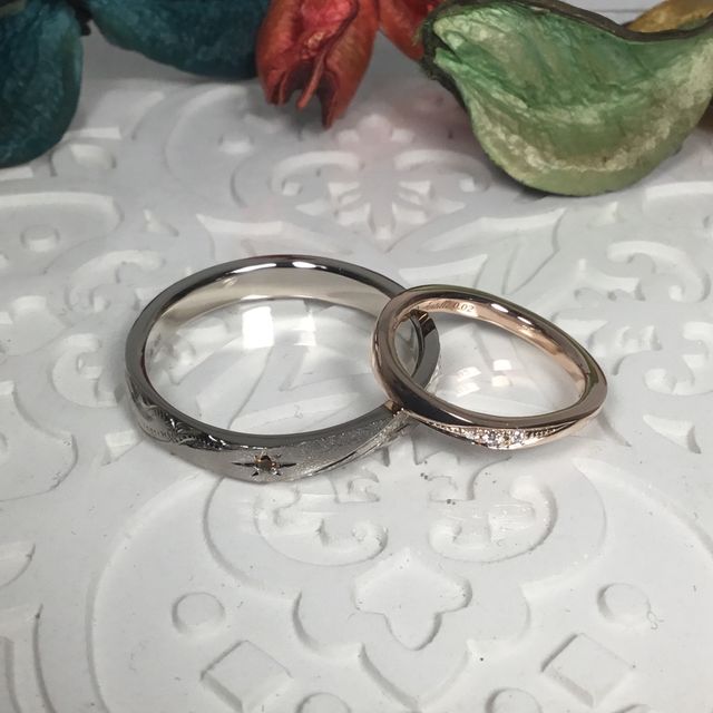 【Antille(アンティール)の口コミ】 色、デザインなど自分の好きなように決められ、刻印等もなんでもOKで納得…