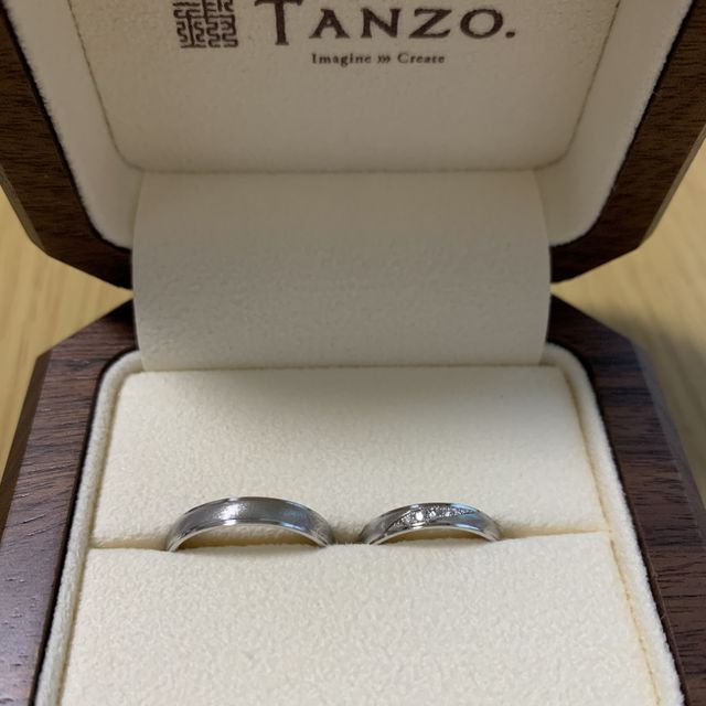 【TANZO.(鍛造指輪)の口コミ】 鍛造製法と鋳造製法があることを知り強度の高い鍛造製法にしたかったので…