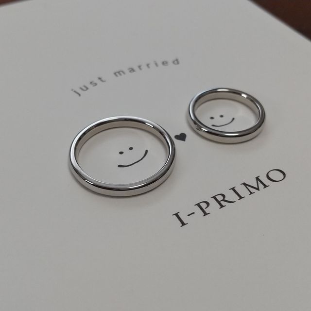 【アイプリモ(I-PRIMO)の口コミ】 価格もちょうど良く、デザインもシンプルがよかったらので、この結婚指輪…