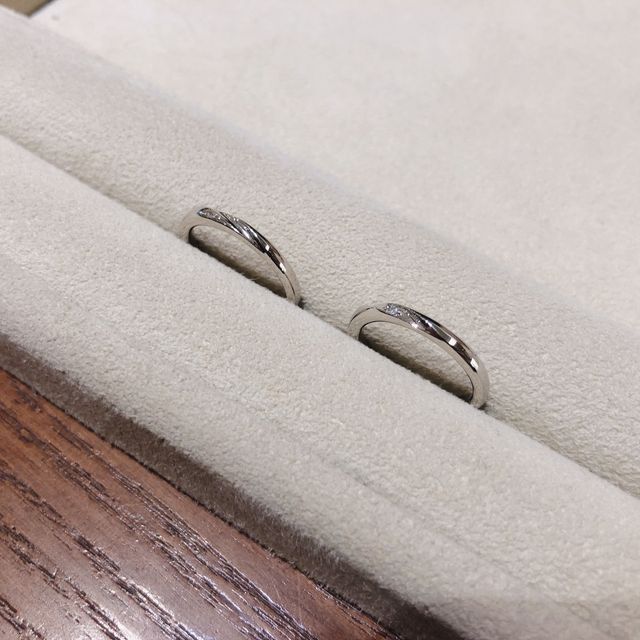 【TRECENTI(トレセンテ)の口コミ】 スタッフさんのアドバイスも参考にさせていただいて、
シンプルなデザイン…