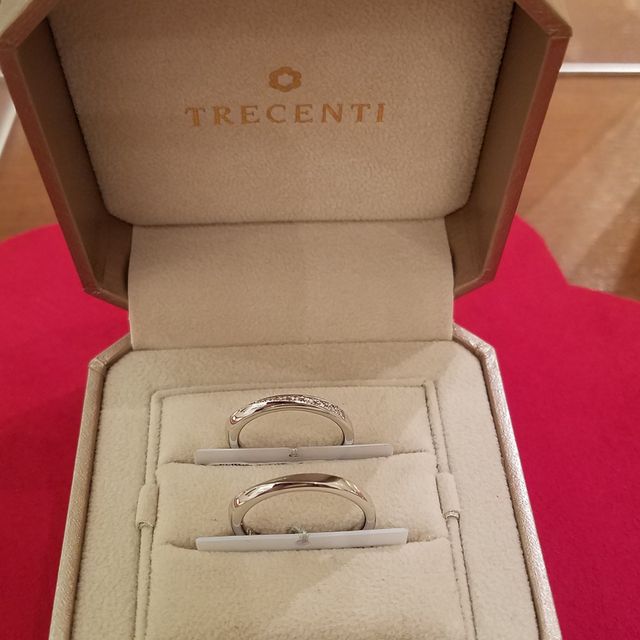 【TRECENTI(トレセンテ)の口コミ】 店舗に行く前にネットで色々調べてこちらのお店に決めました。
デザインは…