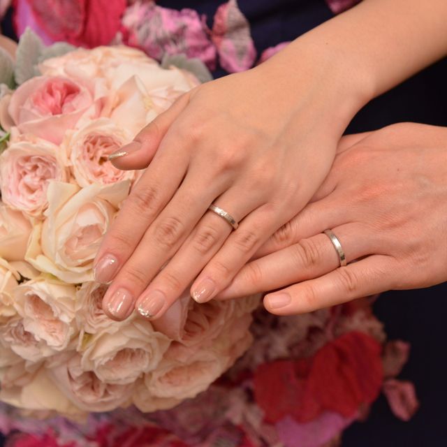 【festaria bijou SOPHIA(フェスタリア ビジュソフィア)の口コミ】 指輪のデザインがしっかりと見えるところが気に入りました。また、ペアだ…